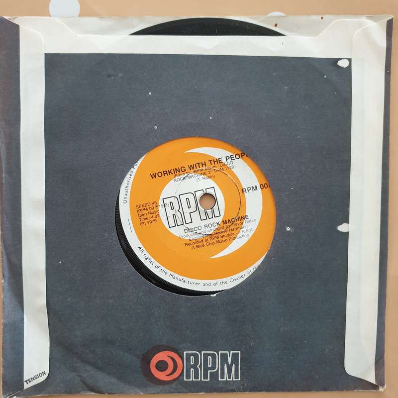 Disco Rock Machine - Love Me - Vinyl 7" Record - Very-Good+ Quality (VG+)