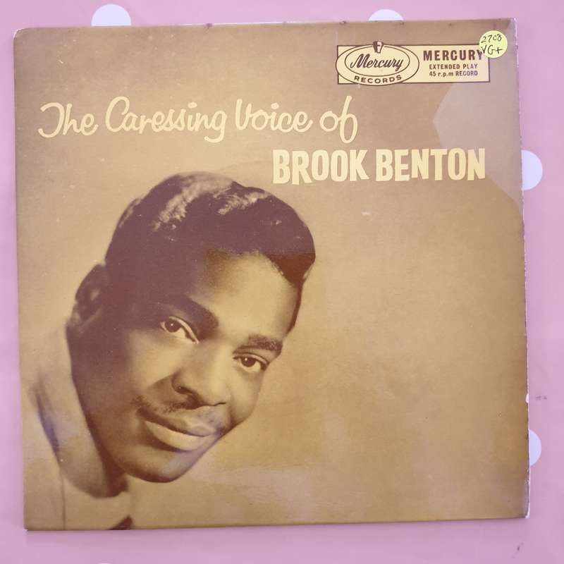 Brook Benton  The Caressing Voice Of Brook Benton - Vinyl 7" Record - Very-Good+ Quality (VG+)