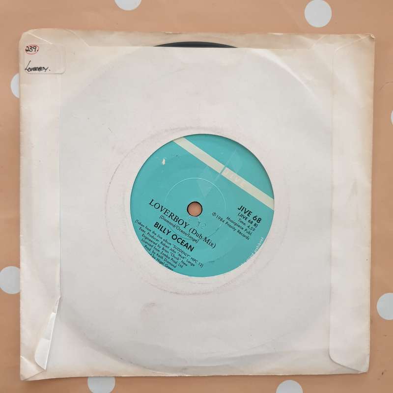 Billy Ocean  Loverboy - Vinyl 7" Record - Very-Good+ Quality (VG+)
