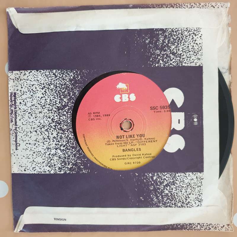 Bangles  If She Knew What She Wants - Vinyl 7" Record - Very-Good+ Quality (VG+)