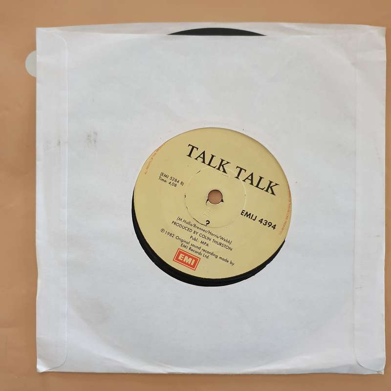 Talk Talk  Talk Talk - Vinyl 7" Record - Very-Good+ Quality (VG+)