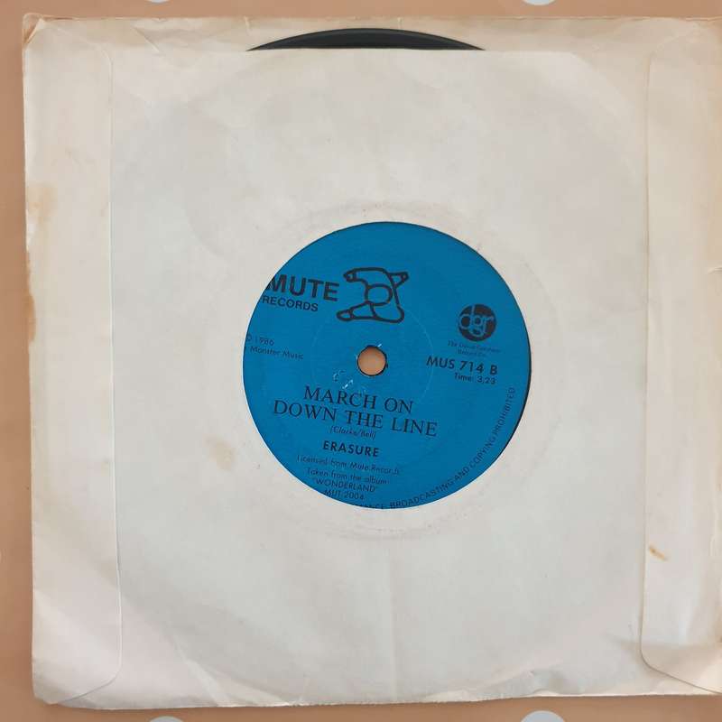 Erasure  Oh L'Amour - Vinyl 7" Record - Very-Good+ Quality (VG+)