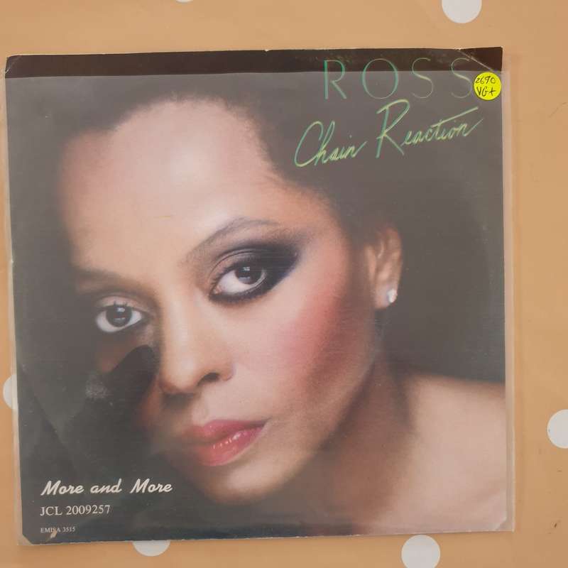 Diana Ross  Chain Reaction  - Vinyl 7" Record - Very-Good+ Quality (VG+)