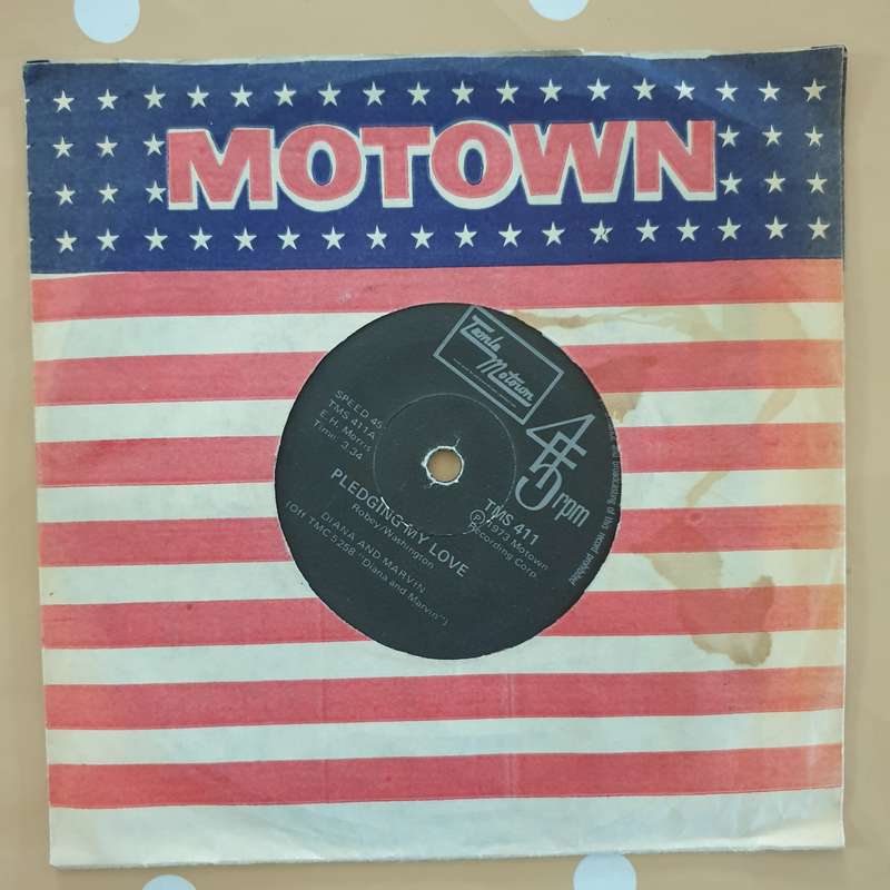 Diana Ross & Marvin Gaye  Pledging My Love / My Mistake (Was To Love You) - Vinyl 7" Record...
