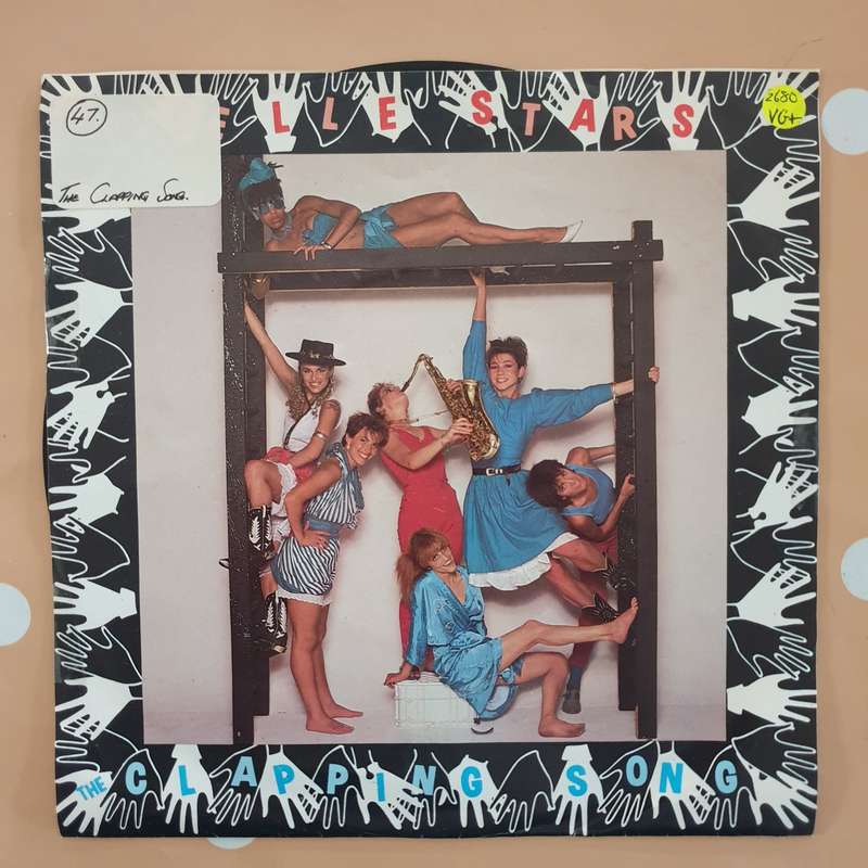 The Belle Stars  The Clapping Song - Vinyl 7" Record - Very-Good+ Quality (VG+)