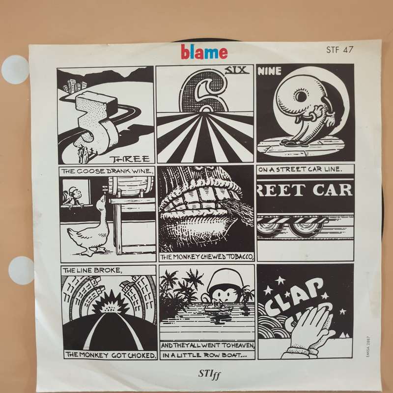 The Belle Stars  The Clapping Song - Vinyl 7" Record - Very-Good+ Quality (VG+)