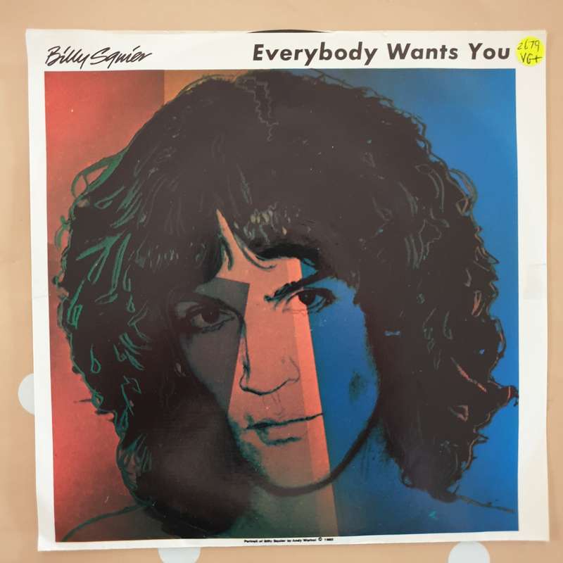 Billy Squier  Everybody Wants You - Vinyl 7" Record - Very-Good+ Quality (VG+)