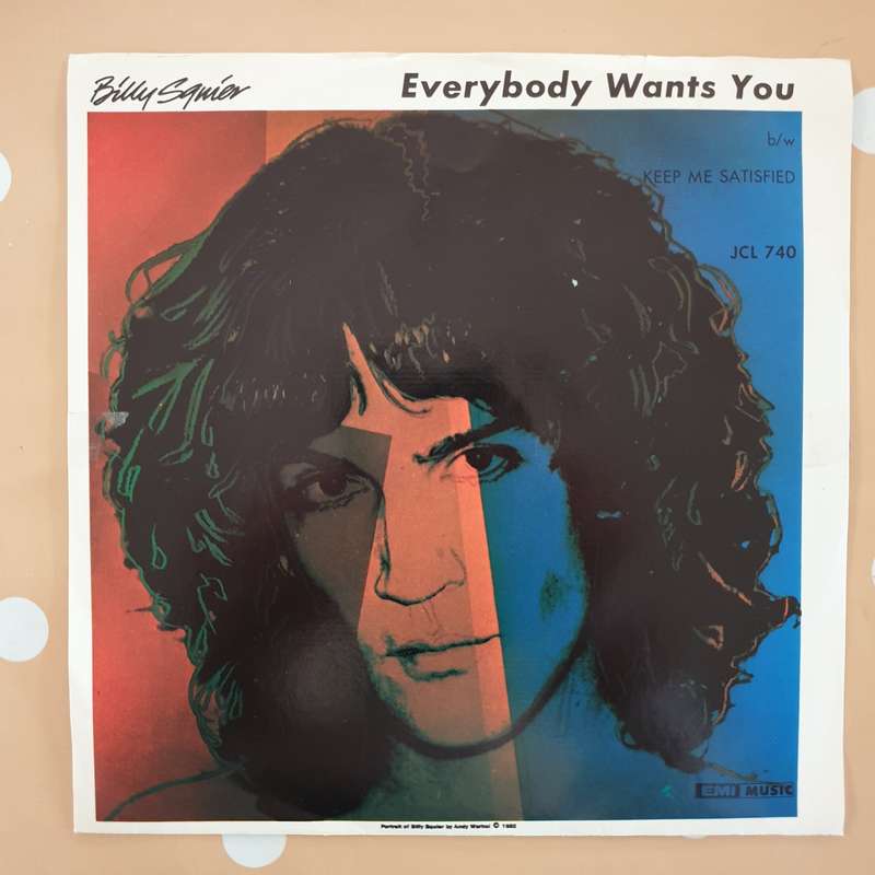 Billy Squier  Everybody Wants You - Vinyl 7" Record - Very-Good+ Quality (VG+)