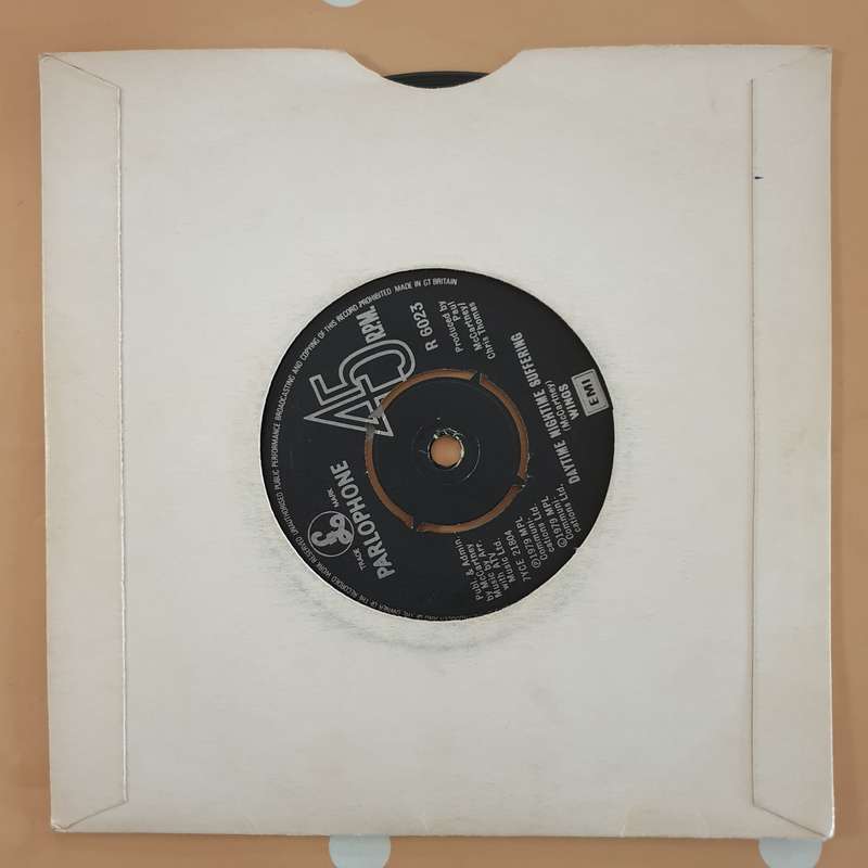 Wings  Goodnight Tonight - Vinyl 7" Record - Very-Good+ Quality (VG+)