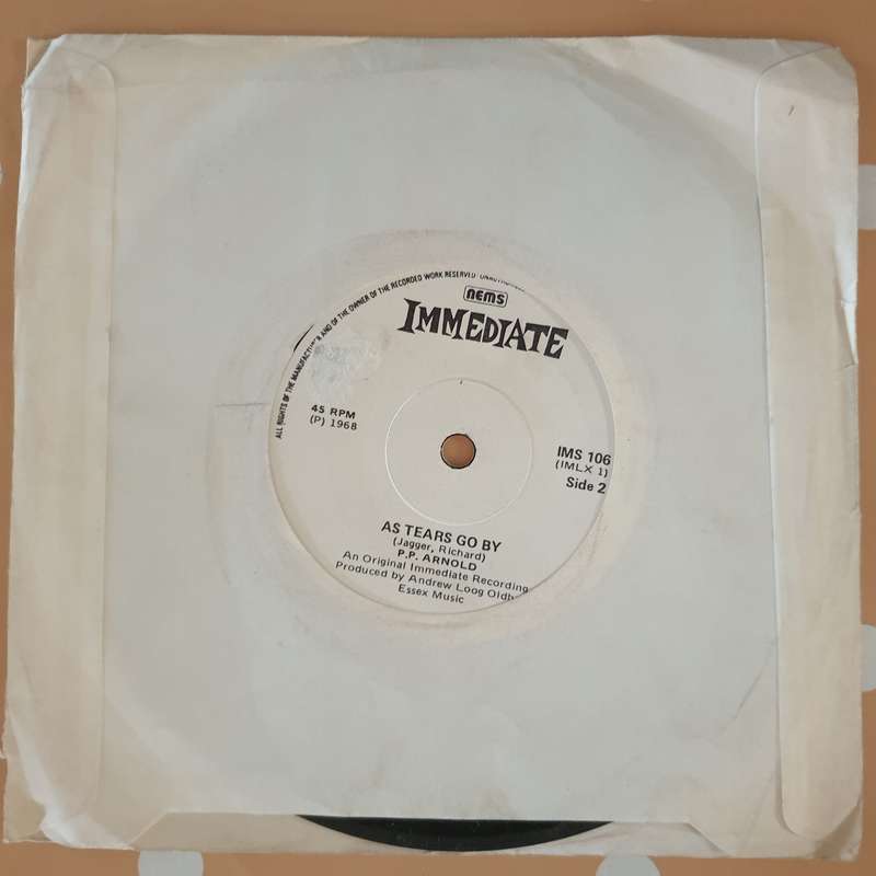 P.P. Arnold  Angel Of The Morning - Vinyl 7" Record - Very-Good+ Quality (VG+)