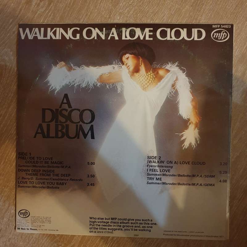 Walking on a Love Cloud (SA) - A Disco Album - Vinyl LP Record - Very-Good+ Quality (VG+)