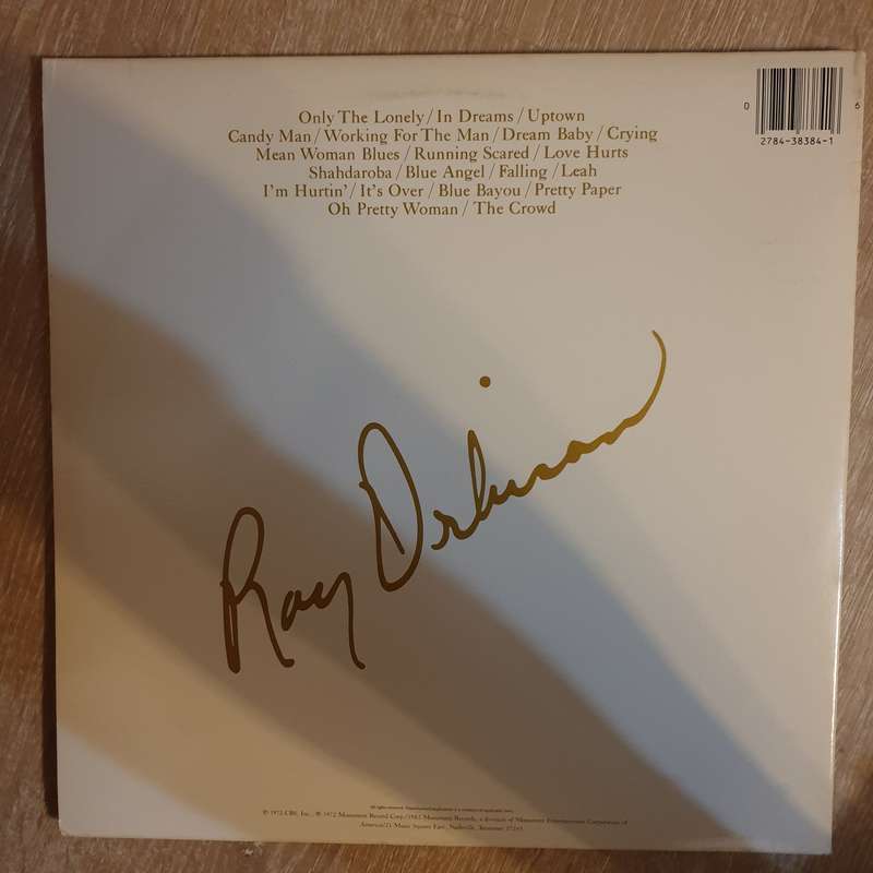 Roy Orbison - All Time Greatest Hits - Vinyl LP Record - Very-Good+ Quality (VG+)