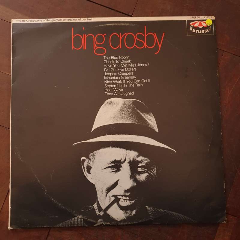 Bing Crosby  Bing Crosby - Vinyl LP Record - Very-Good+ Quality (VG+)