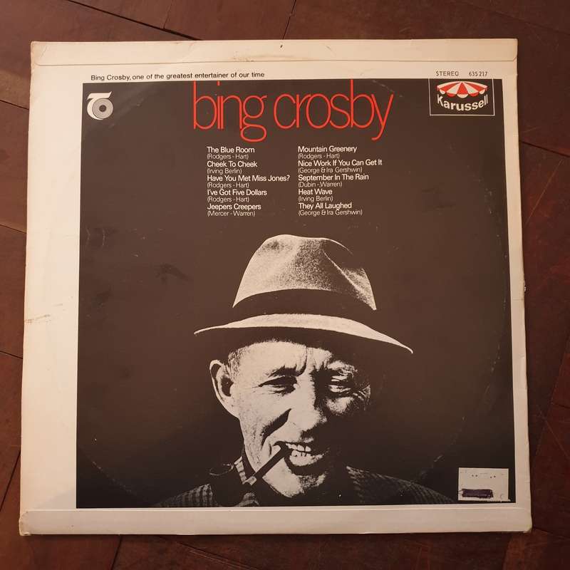 Bing Crosby  Bing Crosby - Vinyl LP Record - Very-Good+ Quality (VG+)