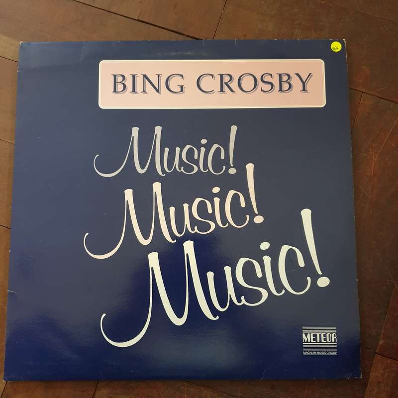 Bing Crosby  Music! Music! Music! - Vinyl LP Record - Very-Good+ Quality (VG+)