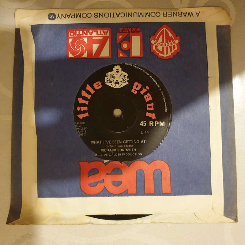 Richard Jon Smith  Candlelight / What I've Been Getting At - Vinyl 7" Record - Very-Good+ Q...