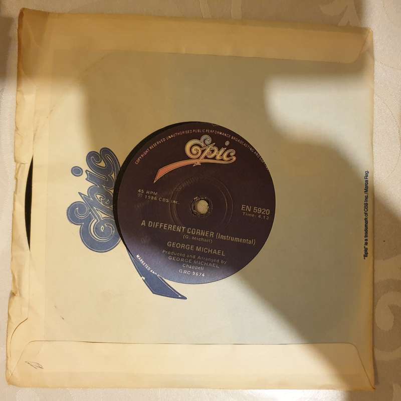 George Michael  A Different Corner - Vinyl 7" Record - Very-Good+ Quality (VG+)