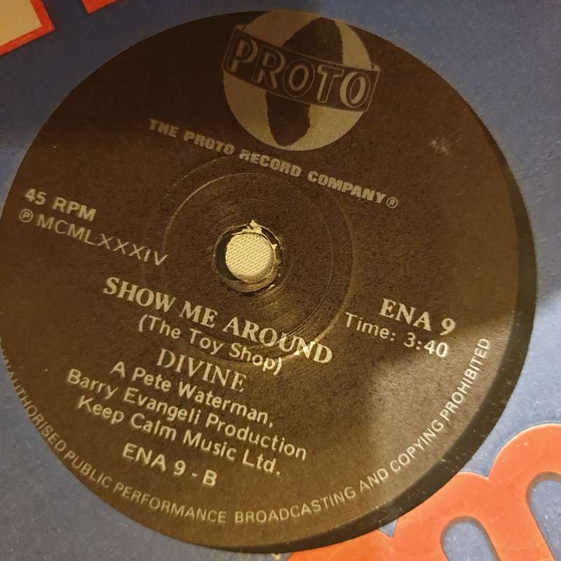 Divine  I'm So Beautiful - Vinyl 7" Record - Very-Good+ Quality (VG+)