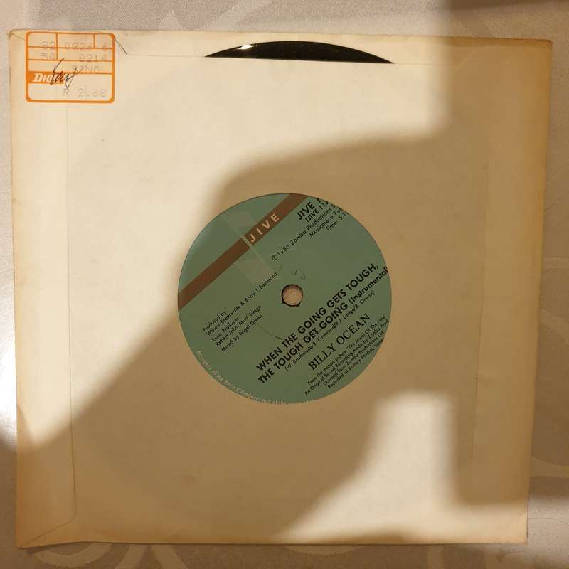 Billy Ocean  When The Going Gets Tough, The Tough Get Going - Vinyl 7" Record - Very-Good+ ...