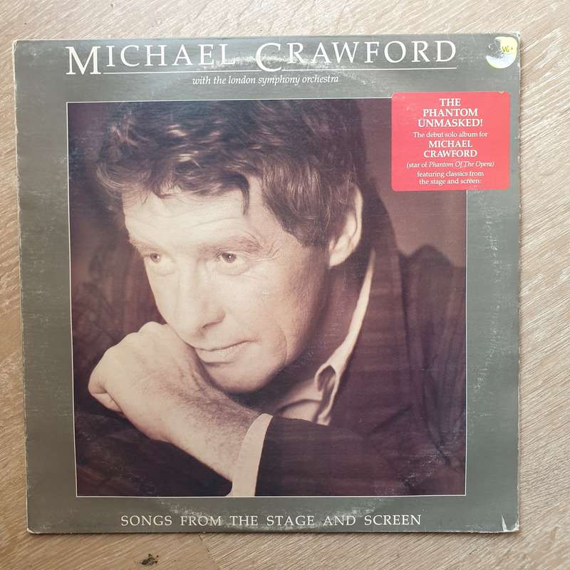 Michael Crawford -  Songs from the Stage and Screen - Vinyl LP Record - Very-Good+ Quality (VG+)