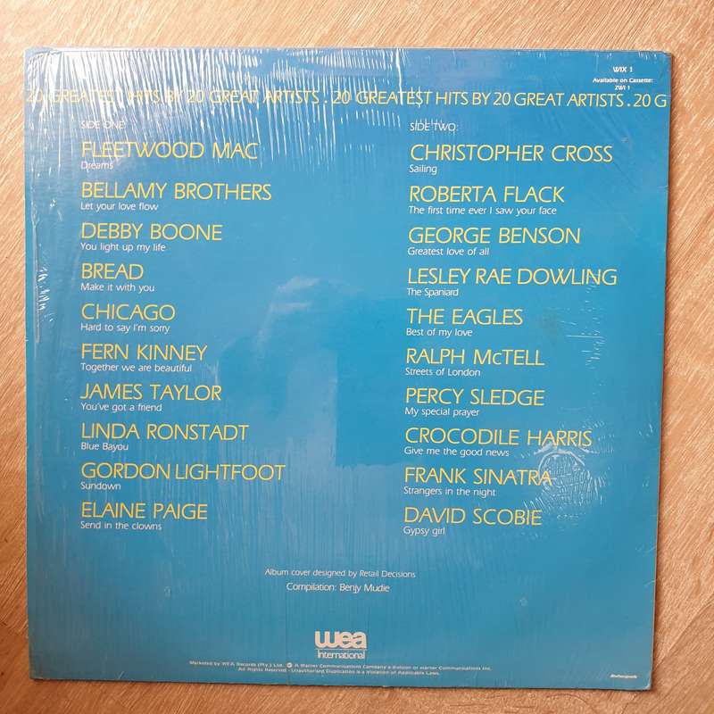 Precious Moments - Original Artists - 20 Greatest Hits - Vinyl LP Record - Very-Good+ Quality (VG+)