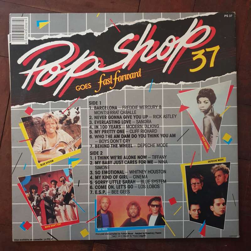Pop Shop Vol 37 - Original Artists - Vinyl LP Record - Very-Good- Quality (VG-)