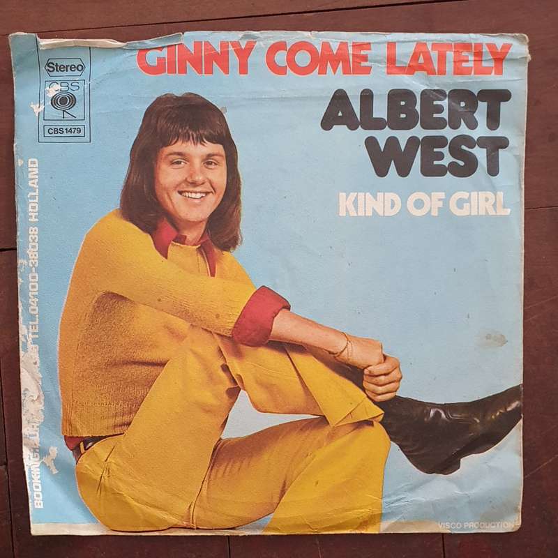 Albert West  Ginny Come Lately - Vinyl 7" Record - Very-Good Quality (VG)