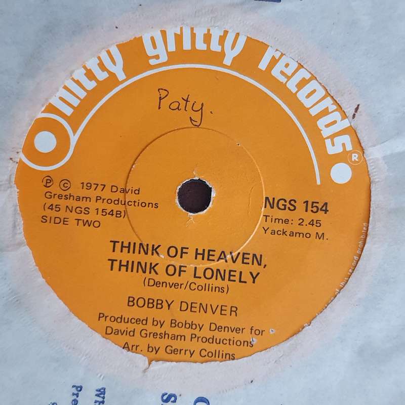 Bobby Denver - Repeat After Me - Vinyl 7" Record - Good+ Quality (G+)