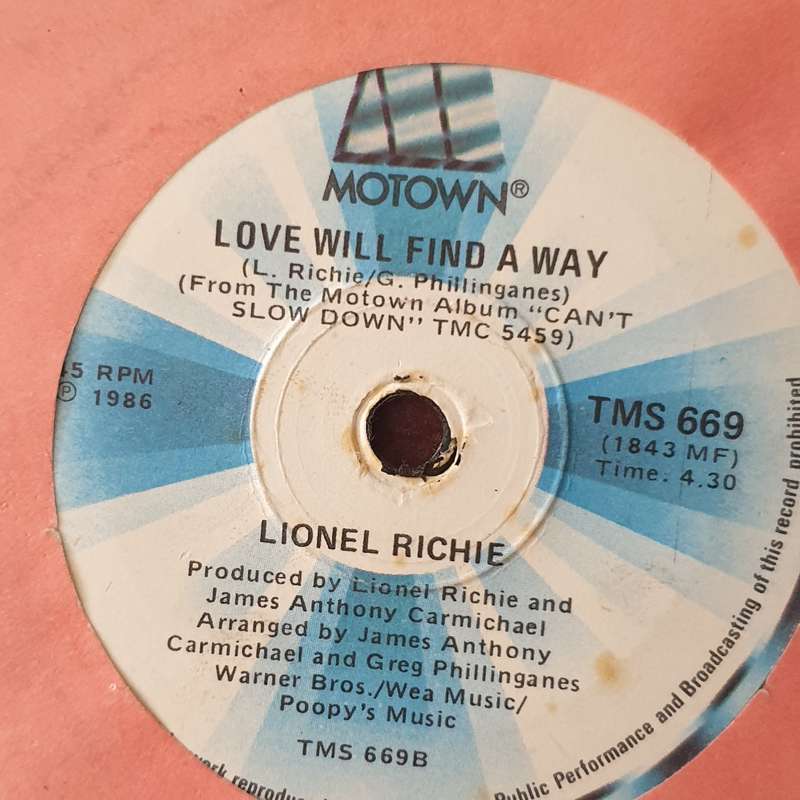 Lionel Richie  Dancing On The Ceiling - Vinyl 7" Record - Very-Good Quality (VG)