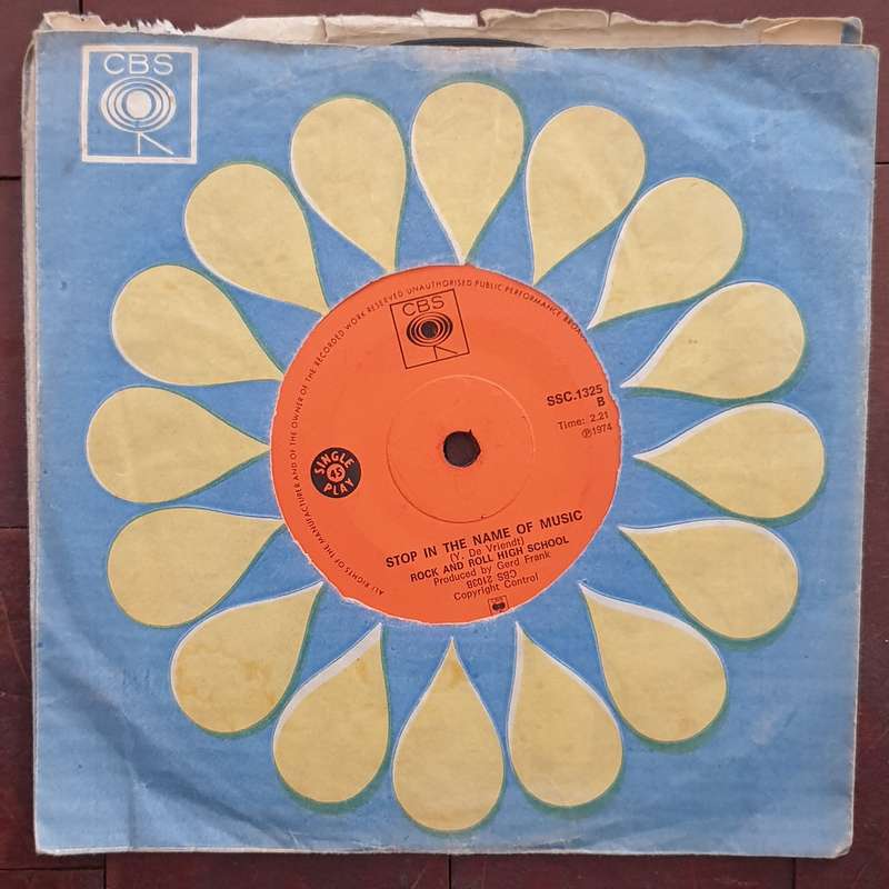 Rock And Roll High School  Geronimo - Vinyl 7" Record - Very-Good Quality (VG)