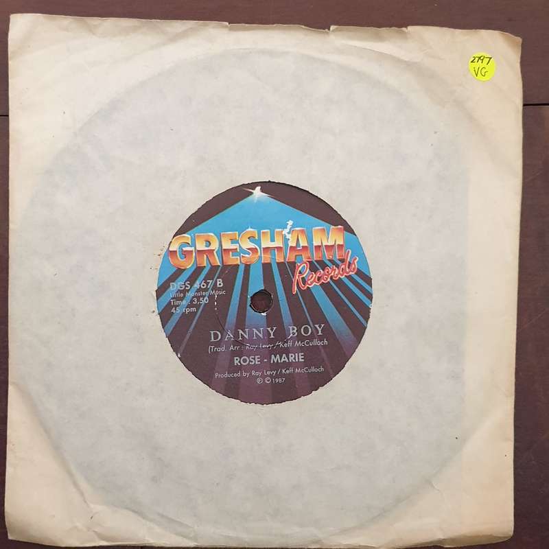 Rose Marie - So Lucky - Vinyl 7" Record - Very-Good+ Quality (VG+)