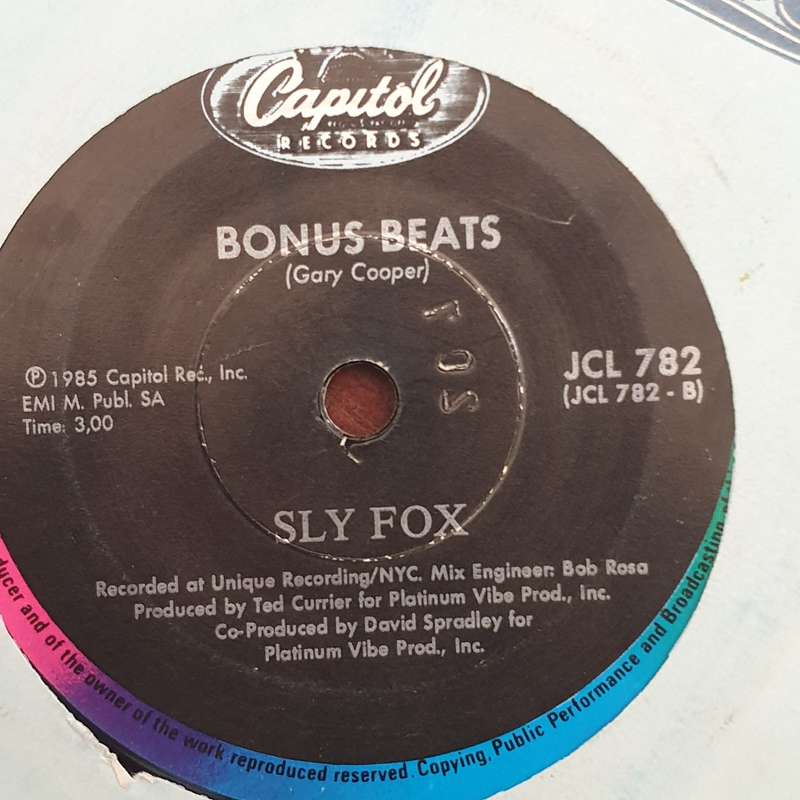 Sly Fox  Let's Go All The Way - Vinyl 7" Record - Very-Good Quality (VG)