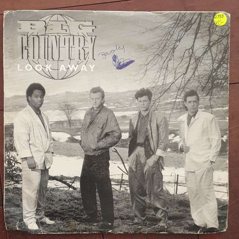 Big Country  Look Away - Vinyl 7" Record - Very-Good Quality (VG)