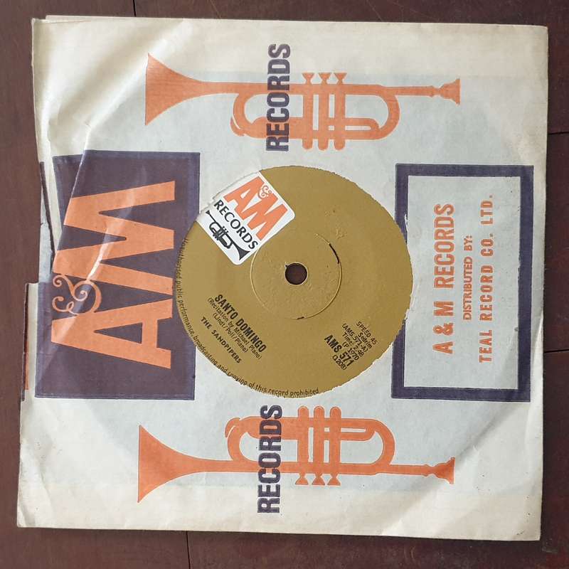 The Sandpipers - Beyond the Valley of the Dolls - Vinyl 7" Record - Very-Good+ Quality (VG+)
