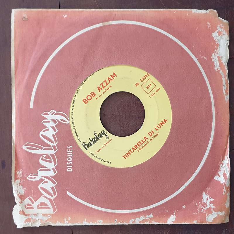 Bob Azzam Et Son Orchestre  Mustapha - Vinyl 7" Record - Very-Good+ Quality (VG+)