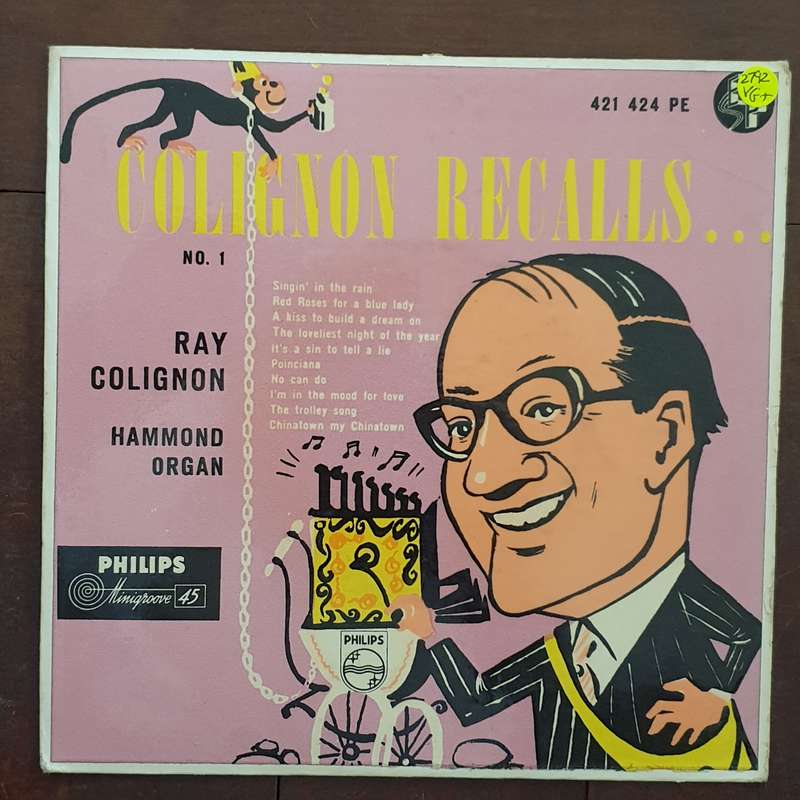 Ray Colignon  Colignon Recalls... N. 1 - Vinyl 7" Record - Very-Good+ Quality (VG+)