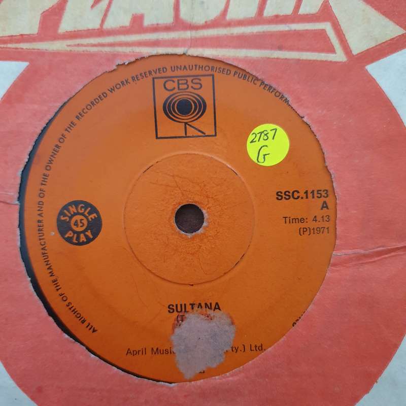 Titanic  Sing Fool Sing / Sultana - Vinyl 7" Record - Good Quality (G)