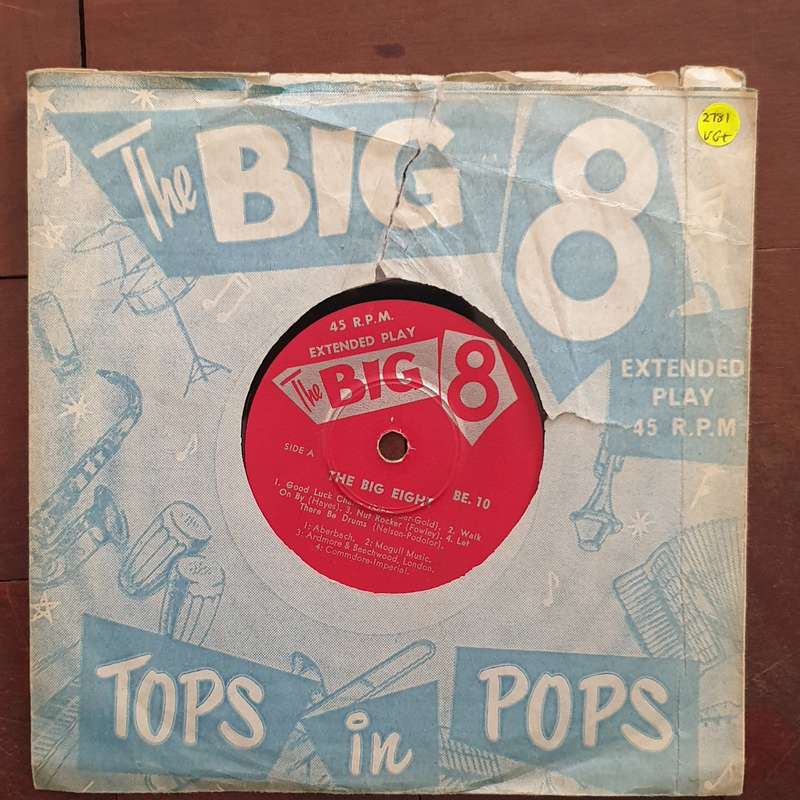 The Big 8 - Vinyl 7" Record - Very-Good+ Quality (VG+)