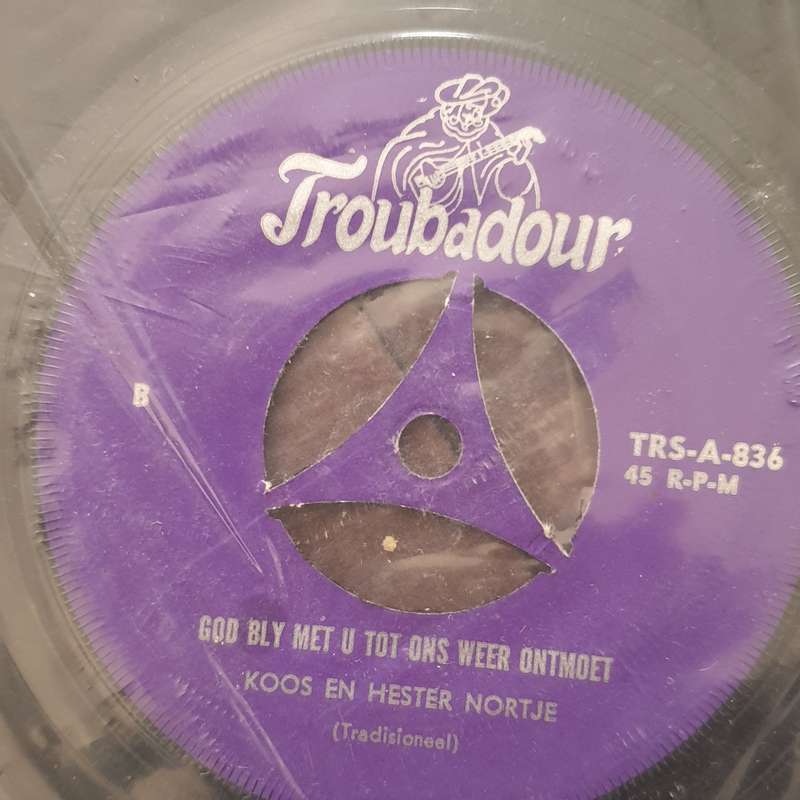Koos en Hester Nortje - Vaarwel Jim Reeves - Vinyl 7" Record - Very-Good+ Quality (VG+)