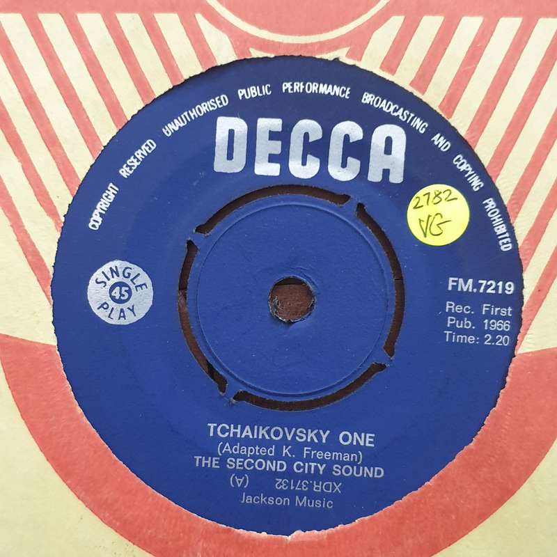 Second City Sound  Tchaikovsky One - Vinyl 7" Record - Very-Good Quality (VG)