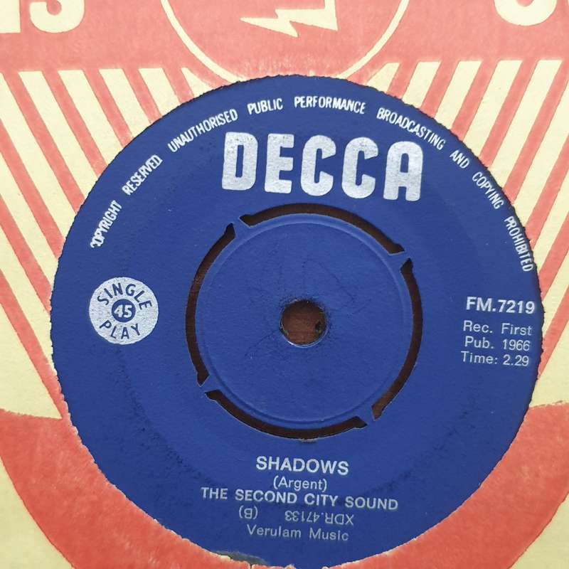 Second City Sound  Tchaikovsky One - Vinyl 7" Record - Very-Good Quality (VG)