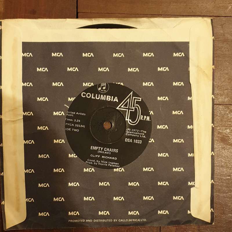 Cliff Richard  Living In Harmony - Vinyl 7" Record - Very-Good Quality (VG)