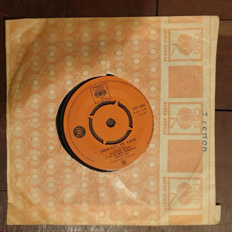 Claude King  Laura (What's He Got That I Ain't Got) / Good-By My Love - Vinyl 7" Record - V...