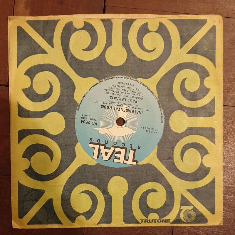 Paul Lekakis  Boom Boom (Let's Go Back To My Room) - Vinyl 7" Record - Very-Good+ Quality (...