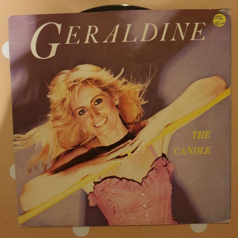 Geraldine  The Candle - Vinyl 7" Record - Very-Good+ Quality (VG+)