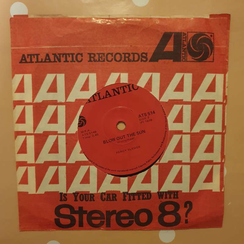 Percy Sledge  Let It Be Me / Blow Out The Sun - Vinyl 7" Record - Very-Good+ Quality (VG+)