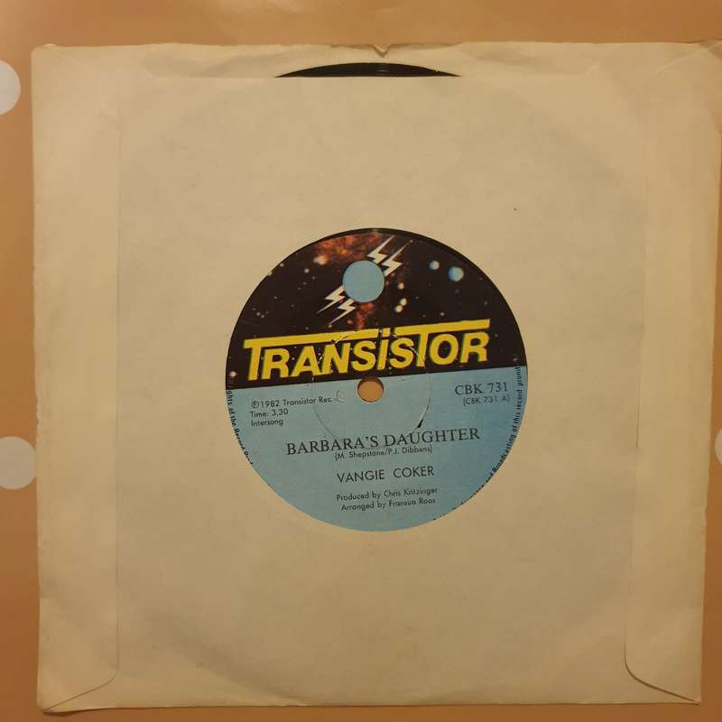 Vangie Coker  Barbara's Daughter / Single Of The Year - Vinyl 7" Record - Very-Good+ Qualit...