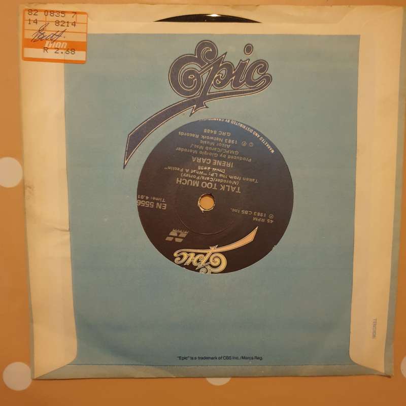 Irene Cara  Why Me? - Vinyl 7" Record - Very-Good+ Quality (VG+)