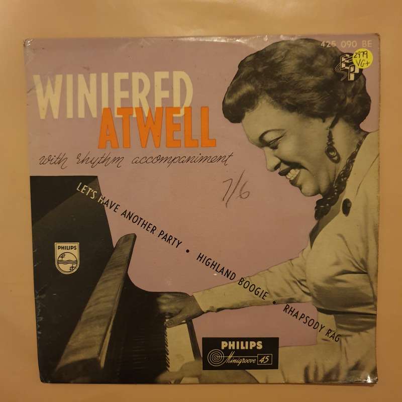 Winifred Atwell  Let's Have Another Party - Vinyl 7" Record - Very-Good+ Quality (VG+)