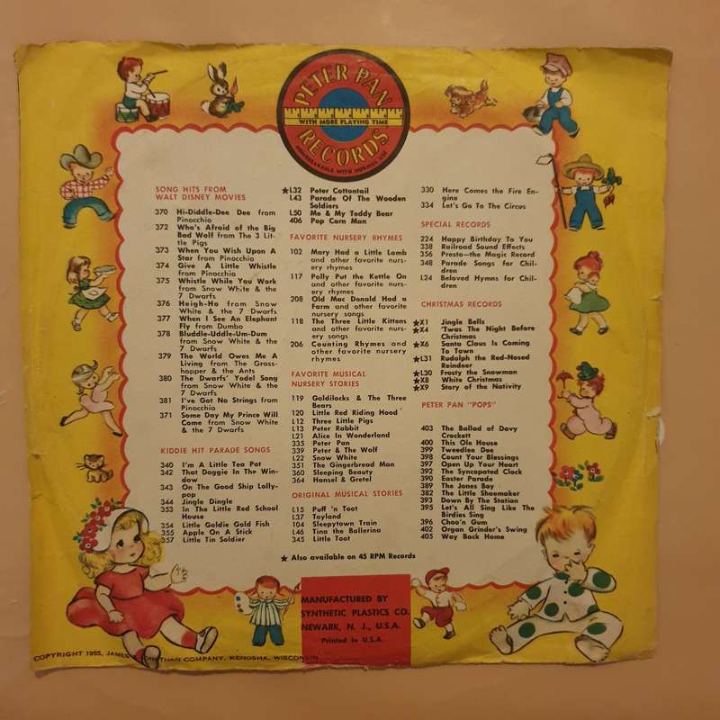 Cowboy Songs - Billy Williams - Peter Pan Records - Vinyl 7" Record - Good+ Quality (G+)